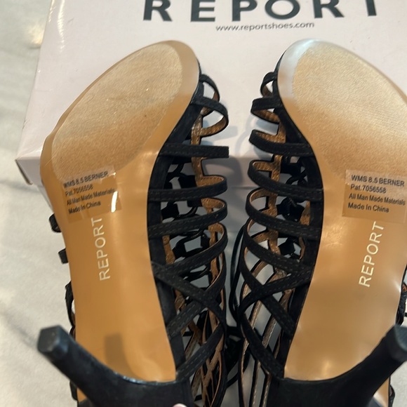 Brand NEW black strap heels perfect condition. In box! - Picture 3 of 8